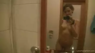 dirty money deal with a horny teen brunette in xxx