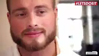 blonde takes a hard pounding in her tight cunt